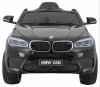 BMW X6M Elektryczne Autko dla dzieci - Czarny SUV + Pilot